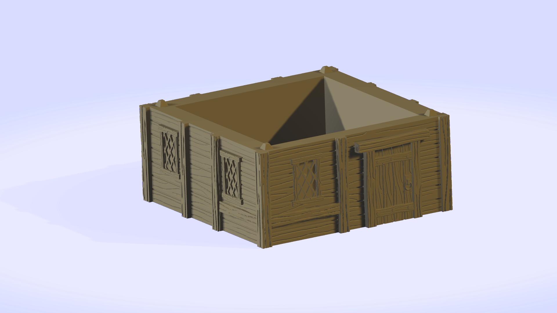Oxwell House bottom floor wood v1